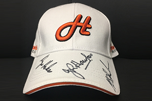 Signed White Cap