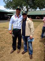 Darren Beadman with Sam Williams (Little Avondale Stud )