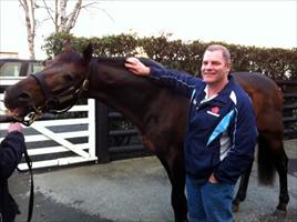 David Healey with Zabeel