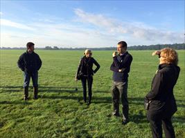 French trainer Mikel Delzangles and Ludovic Cornuel showing us around Chantilly...