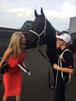 Gods In Him after his win @royalrandwick with Clare and Brenna