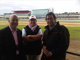 The boys at morning trackwork