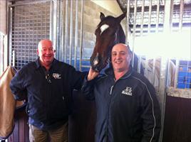 Jim Colman and George Kairouz with Stratford