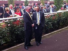 John and Peter Snowden having a chat