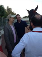 Michael with Happy Galaxy and his new owner Francis Yip and Gary Moore...