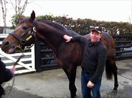 Simon Reid with Zabeel