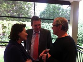 Afternoon at the Hawkes' - Tim and Cheryl Roberts talk with Kevin Sheedy