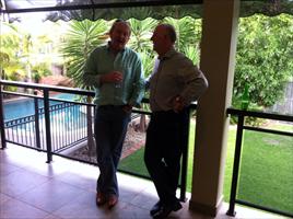 Afternoon at the Hawkes' - Tony Hall and Phil Duggan