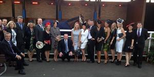 Vinery Stud and Shareholders with their Champion All Too Hard