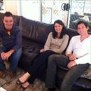 Afternoon at the Hawkes' - Brad, Deanne and Wes Afternoon at the Hawkes' - Brad, Deanne and Wes