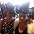 Clare and Vicki at the LEXUS Design Marquee... Clare and Vicki at the LEXUS Design Marquee...