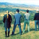 Clare, Sam Orton, Dean Roethemeier and Michael in awe of the spectacular valley view atop @VineryStud hillside