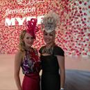 Clare and Jane Hawkes at the Fashion Week Spring Luncheon Clare and Jane Hawkes at the Fashion Week Spring Luncheon