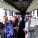 Having fun on the bus Having fun on the bus