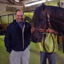 Michael Crismale with Animoso ( Encosta De Lago x Shania Dane ) at Oakridge Michael Crismale with Animoso ( Encosta De Lago x Shania Dane ) at Oakridge