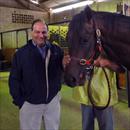 Michael Crismale with Animoso ( Encosta De Lago x Shania Dane ) at Oakridge