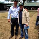 Darren Beadman with Sam Williams (Little Avondale Stud )