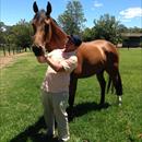 Darren Beadman with the John Moore owned Notlistentome Darren Beadman with the John Moore owned Notlistentome