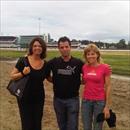 Yvonne, Perry and Jeanett at Flemington trackwork Feb 2011