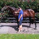 Bruce McAlister with champion Zabeel Bruce McAlister with champion Zabeel
