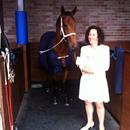 Jane Barham with her filly Jolie Bay at Randwick after her G2 win Jane Barham with her filly Jolie Bay at Randwick after her G2 win