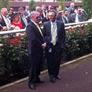 John and Peter Snowden having a chat John and Peter Snowden having a chat