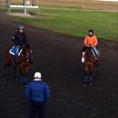 John talking with Dean Holland and Dwayne Dunn