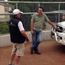 John talks with our Vet Ross Alexander at Rosehill