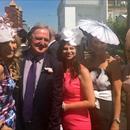 Kevin Sheedy with 4 no 1 draft pics Jane and Clare Hawkes with Andrea and Victoria