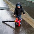 3rd generation trainer in waiting, Lachlan Hawkes helping clean up