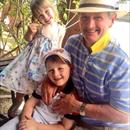 Matilda and Lachlan happy to be at Magic Millions yearling sales with their Grandpa Matilda and Lachlan happy to be at Magic Millions yearling sales with their Grandpa