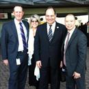 Michael at Rosehill races with Gail and Michael Crismale (ATC Vice Chairman) and Chris So (HK Assistant Trainer).