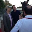 Michael with Happy Galaxy and his new owner Francis Yip and Gary Moore... Michael with Happy Galaxy and his new owner Francis Yip and Gary Moore...