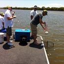 Reeling in the first crab pot