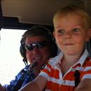 Ron Gilbert and his grandson Ron Gilbert and his grandson