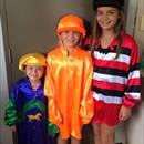 Sophia, Georja & Lili Francis caught playing dress ups