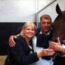 Steve and Sally Allam with Lone Command at Flemington Steve and Sally Allam with Lone Command at Flemington