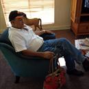 Steve relaxing...... Steve relaxing......
