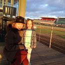 Women of Racing @GaiWaterhouse1 & Matilda Hawkes @FlemingtonVRC track work this morning #masterandapprentice